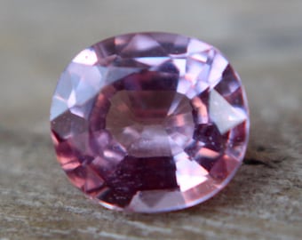 Natural Pink Sapphire | Oval Cut | 1.18 Carat | 6.70x6.10 mm | Engagement Ring | Jewellery Settings | Jewelry Accessories | Earth Mined Gems