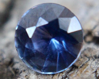 Natural Blue Sapphire | Round Cut | 1.25 Carat | 6.70 mm | Sapphire Ring | Engagement Ring | Responsibly Earth Mined Gemstones