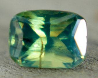 Natural Parti Sapphire | Cushion Cut | 6.57x4.90 mm | 1.30 Carat | Loose Corundum | Unset Sapphire | Engagement Rings | Sapphire Ring