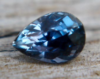 Natural Purple Sapphire | Pear Cut | 6.37x4.63 mm | 0.86 Carat | Unheated Sapphire | Purple Sapphire Rings | Engagement Rings  | Jewellery