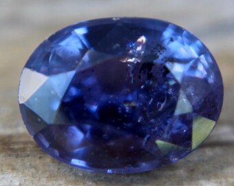 Natural Purple Sapphire | Oval Cut | 1.77 Carat | 7.95x6.04 mm | Natural Earth Mined Sapphire For Jewellery Making Gemstones | Supplies