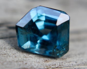Natural Blue Spinel | Freeform Cut | 6.51x6.00 mm | 1.51 Carat | Loose Blue Spinel | Ceylon Spinel | Engagement Rings | Birthday Gifts