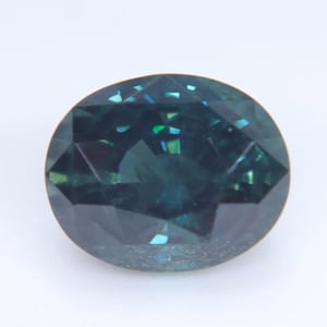Natural Australian Sapphire 2.00ct Deep Blue Green Oval VVS Loose Gemstone for Engagement Ring