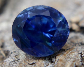 Natural Blue Sapphire | Oval Cut | 5.80x5.30 mm | Natural Blue Sapphire Jewellery | Loose Natural Gemstones | Engagement Rings | Jewellery