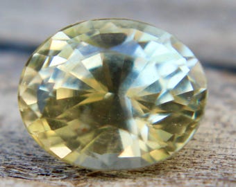 Natural Yellow Sapphire | Oval Cut | 1.13 Carat | 6.27x5.14 mm | Yellow Sapphire Ring | Engagement Ring | Sapphire Ring | Sapphire Jewellery