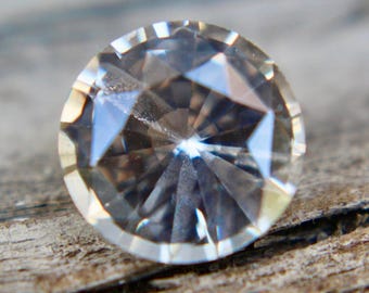 Natural Sapphire | Round Cut | 1.37 Carat | 6.70 mm | Jewellery Making | Jewellery Designs | Jewellery Accessory | Yellow Champagne Sapphire