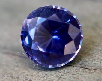 Natural Purple Sapphire | Round Cut | 7 mm | 1.54 Carat | Sapphire Ring | Engagement Jewellery | Wedding Jewellery | Loose Gemstone