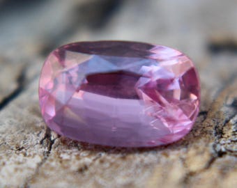Natural Pink Sapphire |  Cushion Cut | 7.20x5.00 mm | 1.50 Carat | Loose Sapphire | Unset Sapphire | Unheated Untreated Sapphire | Gemstone