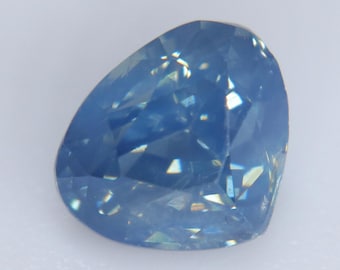 Natural Cornflower Blue Sapphire 1.13ct Pear Cut | Unheated Ceylon Sapphire | Loose Gemstone for Engagement Ring | Rare Blue Sapphire
