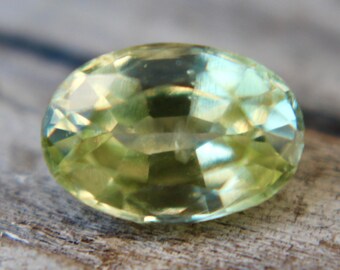 Natural Lemon Sapphire | 1.65 Carat | Oval Cut | 8.00x5.50 mm | Unheated | LOOSE SAPPHIRE