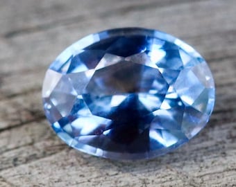 Natural Blue Sapphire | Oval Cut | 1.57 Carat | 7.71x5.70 mm | Blue Sapphire | Jewellery Making Accessory Gemstones | Engagement Ring