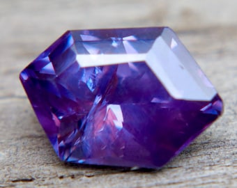 Natural Purple Sapphire 2.09ct Unheated Freeform Cut Loose Gemstone | Rare Ceylon Earth Sourced Sapphire