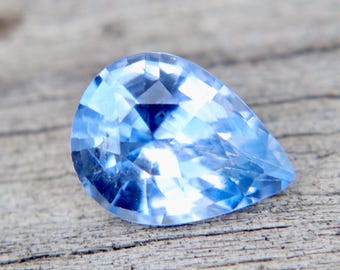 Natural Blue Sapphire | 1.37 Carat | Oval Cut | Ceylon Gem | Eye Clean | Loose Gemstone for Ring | Certified | Traditional Heated
