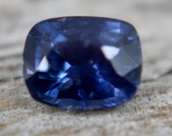 Natural Bluish Purple Sapphire | Cushion Cut | 6.50x5.16 mm | 1.05 Carat | Loose Sapphire | Unset Sapphire | Engagement Rings