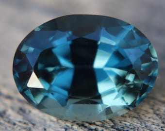 Natural Teal Spinel 5.01 Ct Oval Cut, Untreated Ceylon Spinel, Blue Green Loose Gemstone for Engagement Ring