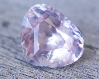 Natural Pale Pink Sapphire | Trillion Cut | 2.68 Carat | 8.78x7.41 mm | No Treatments | Unheated | LOOSE GEMSTONE | Earth Mined Gemstones