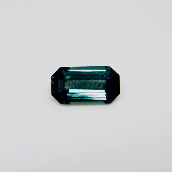 Natural Parti Sapphire | Emerald Cut | 7.72mm | 0.95 Carat | Unheated