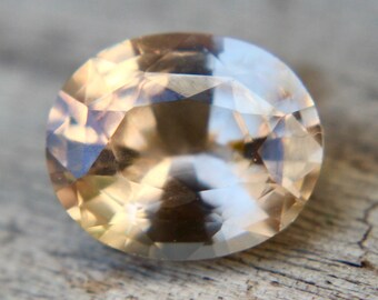 Natural Apricot Sapphire | Oval Cut | 7.50x6.30 mm | Loose Sapphire | Untreated Sapphire | Engagement Rings | Jewellery | Sapphire Ring