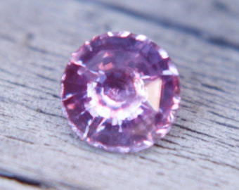 Natural Pink Sapphire | Round Cut | 6.06 mm | Ceylon Sapphire | Engagement Rings | Wedding Rings | Natural Pink Sapphire Rings | Crystals