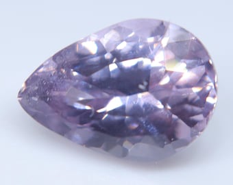 Natural Purple Spinel 2.00 Carat Pear Cut Ceylon Loose Gemstone, Untreated Violet Spinel, Fine Jewelry Stone, Engagement Ring Gem