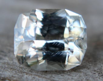 Natural Pale Yellow Sapphire | Cushion Cut | 2.12 Carat | 7.67x6.63 mm | Ceylon Sapphire | Gemstone For A Beautiful Jewellery Making