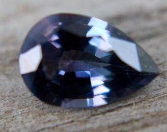 Natural Purple Spinel | Pear Cut | Drop Cut | 9.18x6.22 mm | 1.40 Carat | Untreated Gemstones | Natural Earth Mined | Responsibly Mined Ston