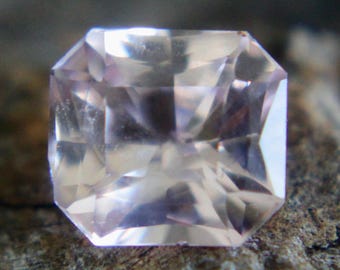 Natural Pale Pink Sapphire | Princess Cut | 0.92 Carat | 5.46x5.42 mm |  LOOSE GEMSTONES | Earth Mined Gemstones | Pink Engagement Rings