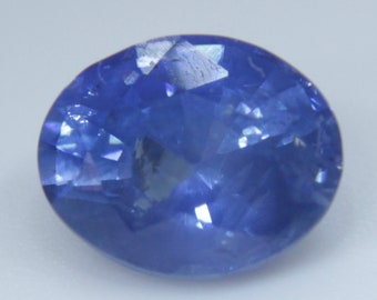 Loose Blue Sapphire | Oval Cut | 7.73x6.16 mm | 1.65 Carat | Ceylon Blue Sapphire | Sapphire Rings | Gemstones Jewellery
