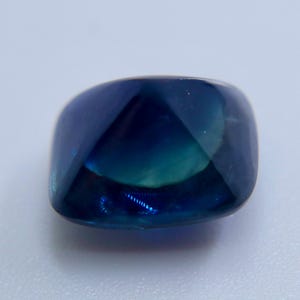5.64ct Unheated Natural Blue Sapphire Sugarloaf Cut | Rectangular Cushion | Ceylon Sapphire | Earth Sourced Gem | Fine Jewelry Stone image 2