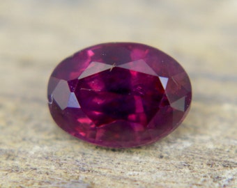 Natural Ruby | Oval Cut | 6.96x5.09 mm | 1.12 Carat | No Enhancements | LOOSE RUBY | Natural Ruby Ring | Engagement Ring | Sapphire Ring |