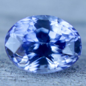 Ceylon Blue Sapphire: 1.60 Carat Oval Cut Loose Gemstone