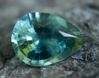 Natural Teal Sapphire | Pear Cut  | 7.60x5.07 mm | 0.80 Carat | Sapphire | Loose Green Sapphire | Engagement Rings | Jewellery Settings