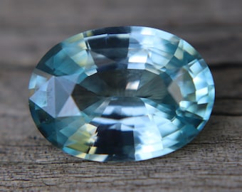 9.60 Carat Natural Blue Zircon – Oval Cut | Madagascar Origin