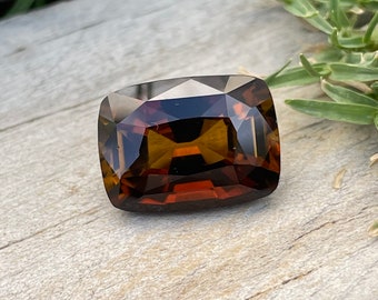 Natural Brown Tourmaline | 9.45 Carat | 14.70x10.90 mm | Untreated Unheated Gemstone | Loose Tourmaline | Natural Tourmaline Ring