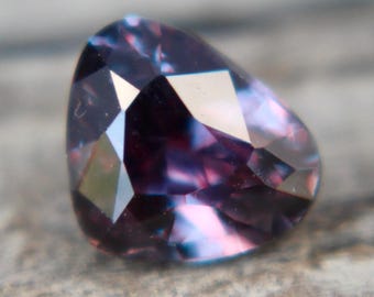 Natural Brownish Purple Sapphire | Trillion/Pear Cut | 1.10 Carat | 6.30x5.50mm | Jewellery Making Gemstones | Engagement Rings | Jewellery