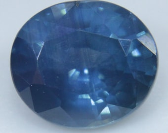 Natural Blue Sapphire | Oval Cut | 5.63X4.96 mm | Sapphire | Loose Sapphire | Sapphire Ring | Gemstone Ring | Corundum