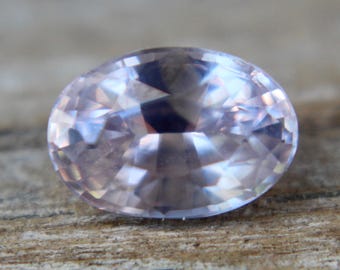 Natural Pale Pink Sapphire | Oval Cut | 7x5 mm | 1.15 Carat | Loose Corundum | Unset Sapphire | Engagement Rings | Sapphire Ring