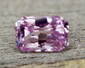 Natural Pink Sapphire | Emerald Cut | 7x5mm | 1.48 Carats | Loose Gemstones | Unset Sapphire | Pink Sapphire Rings | Engagement Rings