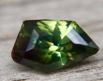 Natural Australian Parti Sapphire 2.71ct Unheated Freeform Cut Loose Gemstone | Rare Earth Sourced Sapphire