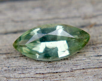 0.90 ct Natural Green Sapphire (Madagascar, Unheated) – Marquise Cut SI | 8.83 x 4.16 x 3.03 mm Loose Stone for Engagement Rings