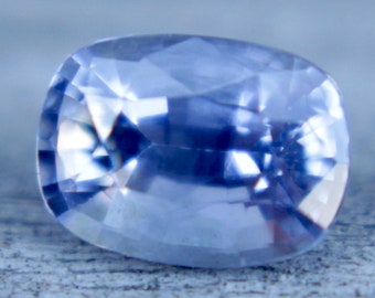 Natural Blue Sapphire | Cushion Cut | 5.55x4.10 mm | Natural Pale Blue Sapphire | Loose Sapphire | Engagement Ring | Sapphire Ring
