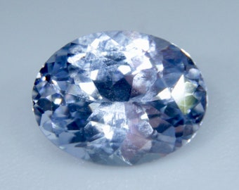 Natural Pale Blue Sapphire |  Oval Cut |  6.50x5.00 mm | Blue Sapphire Rings | Gemstones Jewellery | Unmounted Gemstones | Loose Sapphire