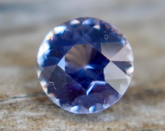 Natural Purple Sapphire | Round Cut | 6.05 mm | 1.07 Carat | Engagement Rings | Purple Sapphire Rings | Natural Lilac Sapphire Jewellery