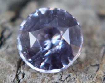 Natural Pale Pink Sapphire | Round Cut | 1.04 Carat | Loose Sapphire | Engagement Ring | Jewellery Making Gemstones | Natural Sapphire