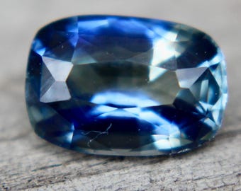 Natural Blue Yellow Sapphire | Cushion Cut | 1.48 Carat | 7.67x5.33 mm | Engagement Ring | Jewellery Design | Settings | Gemstones