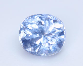 Natural Blue Sapphire 1.18 ct – Cushion Cut Loose Sapphire | Ceylon Heated Gemstone | Eye Clean Sapphire for Jewelry Makers