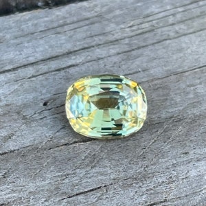 Natural Chrysoberyl | Cushion Cut | 1.97 Carat | 8.80x7.00 | Untreated | Unheated | Gemstones | Jewelries making supplies