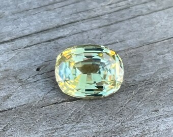 Natural Chrysoberyl | Cushion Cut | 1.97 Carat | 8.80x7.00 | Untreated | Unheated | Gemstones | Jewelries making supplies