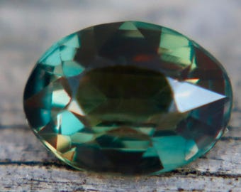 Natural Australian Green Sapphire 1.13 Carat Oval Cut | Untreated Sapphire | Loose Sapphire Gemstone | Engagement Ring Stone | Fine Jewelry