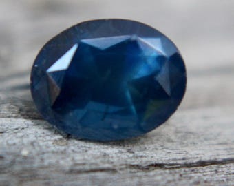 Natural Greenish Blue  Sapphire | Oval Cut | 1.41 Carat | 7.07x5.47 mm | Engagement | Loose Gemstones | Wedding Jewellery | Gemstones Jewels